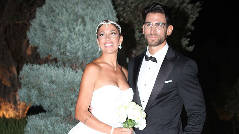 Χατζίδου-Παύλου: Το φωτογραφικό άλμπουμ από τον γάμο τους και τη βάπτιση της κόρης τους